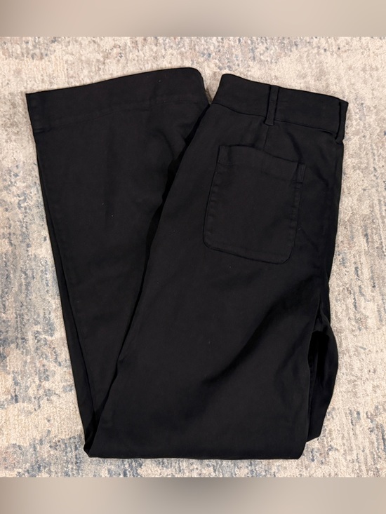 Bella Dahl Pants - Bella Dahl Black Wide-Leg Pants